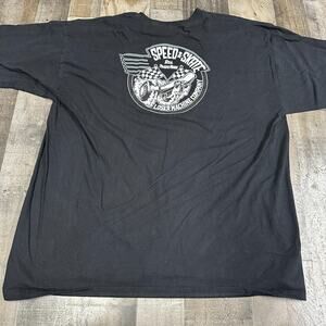 Men’s Loser Machine Company Black Graphic Tshirt Size 2XL Speed & Skate